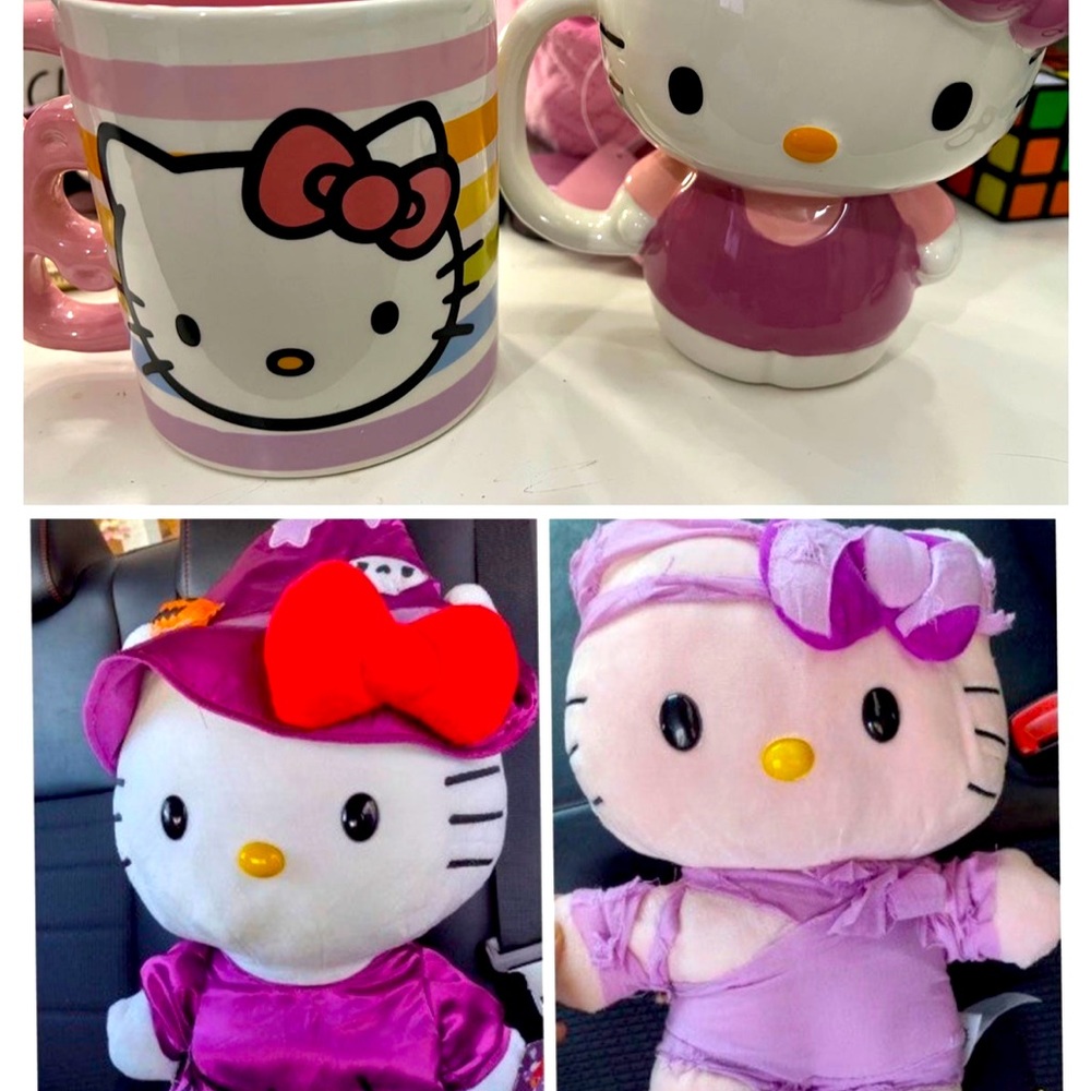 NWT hello kitty plush BUNDLE Halloween 🎃